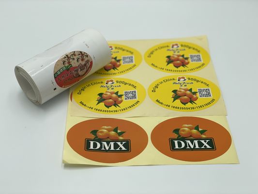 Flexografische verpakking Label afdrukken CMYK-logo Sticker afdrukken