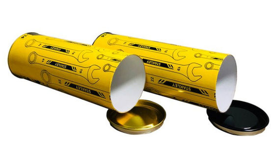 Litho 6 Kleuren Kraft Tube Box 40mm Dia Kartonnen Lipstick Tubes