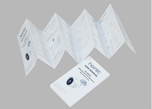 Flexografisch zadelgestikte brochures afdrukken A7-boekjes afdrukken